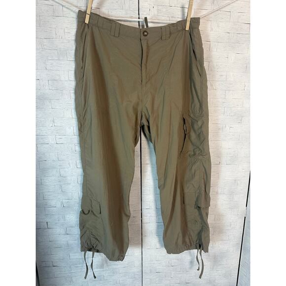 The north face women’s cargo capris drawstring packets outdoor Gorpcore hiking - Picture 1 of 12